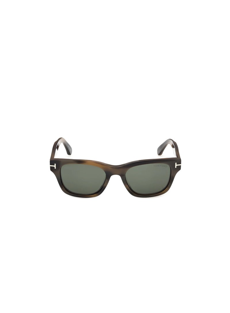 توم فورد نظارات شمسية مربعة بإطار كامل للرجال من توم فورد، طراز Caleb-02 FT1357 55N - Image 3