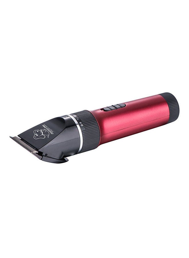 NIBEMINENT Professional Electric Pet Clipper Cutting Machine Red/Black 180x32x45millimeter - Image 3