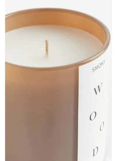 اتش اند ام Scented candle in a glass holder