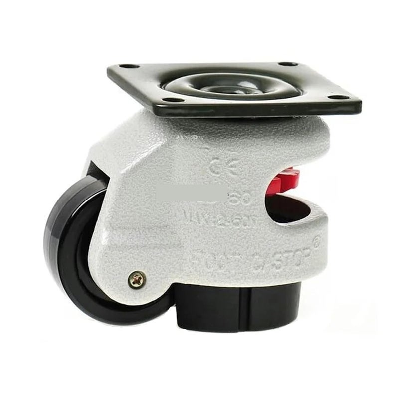 GD 40F 60F 80F Heavy Duty Casters 500KG Load Level Adjustment Wheel For Vending Machine Big Equipment - Image 1