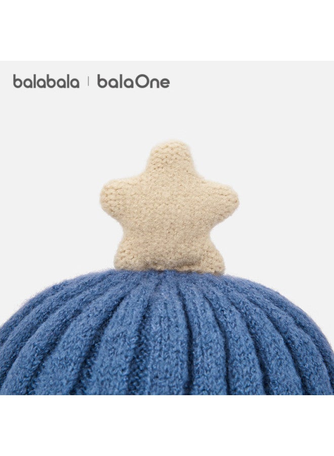 Balabala Balaone Kids Hat Boys Girls Beanie Comfortable Warm Five-pointed Star Decoration 208425160207 - Image 2
