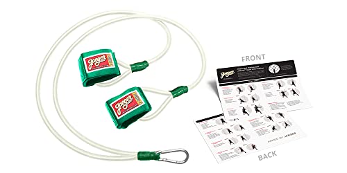 J-Bands Resistance Bands for Baseball & Softball Pitchers. Baseball Pitching Trainer & Arm Trainer. Portable Pitching Training Bands with Laminated Instruction Sheet - Image 1