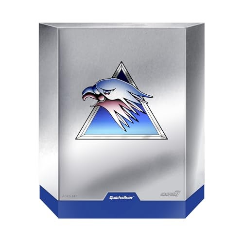 Super7 ULTIMATES! SilverHawks Quicksilver - 7" SilverHawks Action Figure with Accessories Classic Cartoon Collectibles and Retro Toys - Image 3
