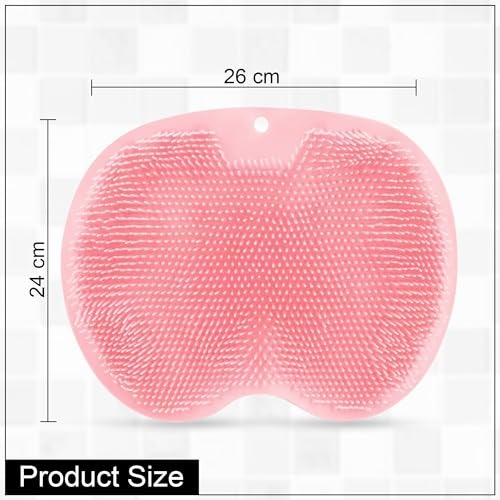 GLUN® Bathroom Massager Mat, Pillow Massage Cushion Mat Remove Dead Skin Cells, Improve Blood Circulation, Soft Bristles for Bathroom - Image 4
