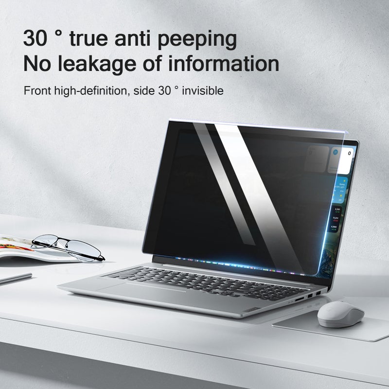 محمش شاشة مضاد للأزرق: 18.5 بوصة - يمنع 95% من الضوء الأزرق و92% من الأشعة فوق البنفسجية، يقلل من التعب البصري، مقاوم للخدوش، سهل التركيب، قابل للإزالة وإعادة الاستخدام، محمش شاشة عالمي لأجهزة الشاشة المنزلية والمكتبية

注：原文本末尾的“D”疑似输入失误，翻译中未体现该字符，若有补充信息可随时告知调整。 - Image 3