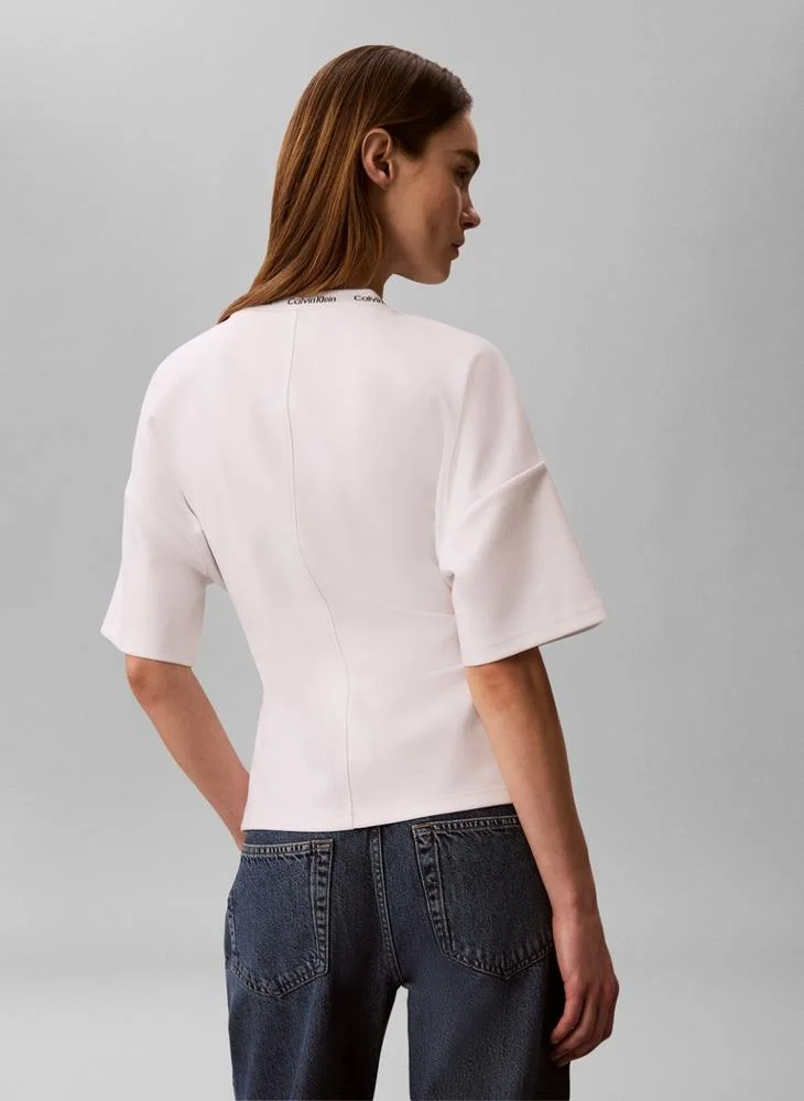 Calvin Klein Jeans Logo Jacquard Boxy T-Shirt