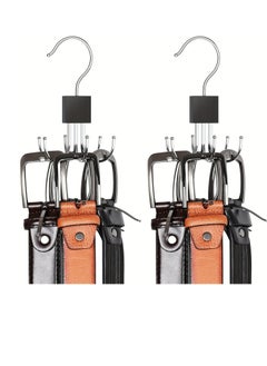 Generic 1pc Hanger, Belt/tie/clothes Organizer for Closet, Keeping Belts Visible and in Good Condition, Hanging Tie Rack Holder, Closet Organizers and Storage, Silver  - Image 2