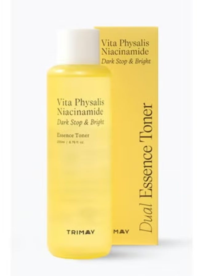Dual Essence Toner Vita Physalis Niacinamide Dark Stop & Bright 200 ML