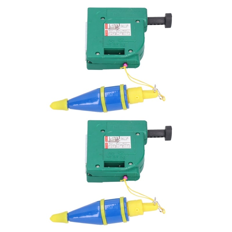 Magnetic Wire Hammer: 2Pcs Alloy Steel Multi-Function Wire Pendant - Strong Magnetic Adsorption Adjustable Distance Measurement Construction Measuring Tools for Construction Workers - Image 5