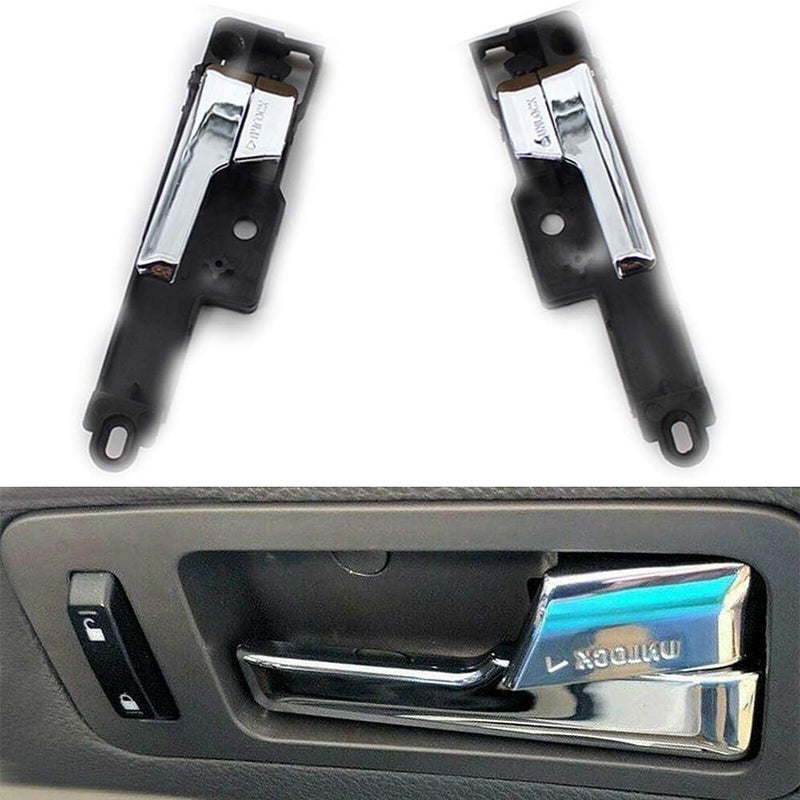 DEMULAX Chrome Car Inner Door Handle Set for Ford Fusion - Image 5