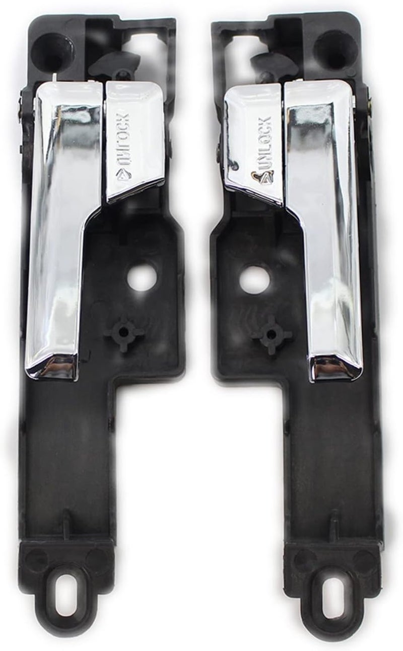 DEMULAX Chrome Car Inner Door Handle Set for Ford Fusion - Image 1