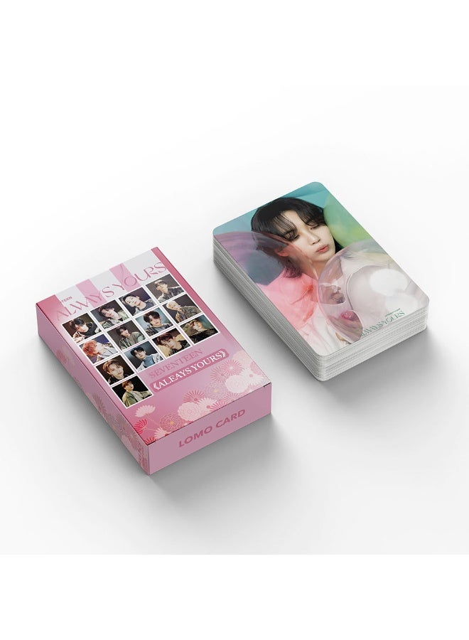 NIBEMINENT 55 Pcs Kpop SEVENTEEN Always Yours LOM Lomo Cards Card For Fans Collection Gifts - Image 2