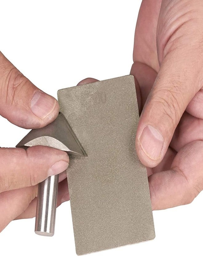 Trend Complete Diamond Sharpening Kit: Double-Sided Credit Card Stone & Mini Taper File w/ Lapping Fluid, Cleaning Block, Instructional DVD & Guide, DWS/KIT/C - Image 3