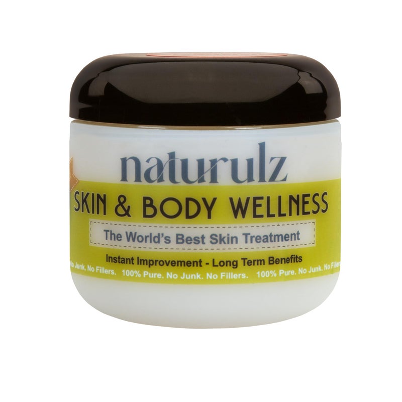 NaturulzSkin  Body Wellness 4 ounce Green Herb Formula Body Butter AllNatural Skin Soothing Serum with Nourishing Coconut oil Antioxidantrich Turmeric Oregano Parsley Rosemary and more