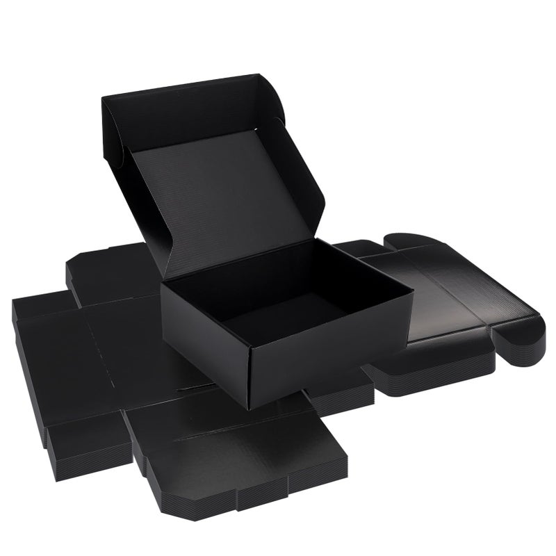 Rempry 12x9x4 Black Shipping Boxes 20 Pack, Large Cardboard Mailer Boxes for Small Business Shipping Packaging - Image 1