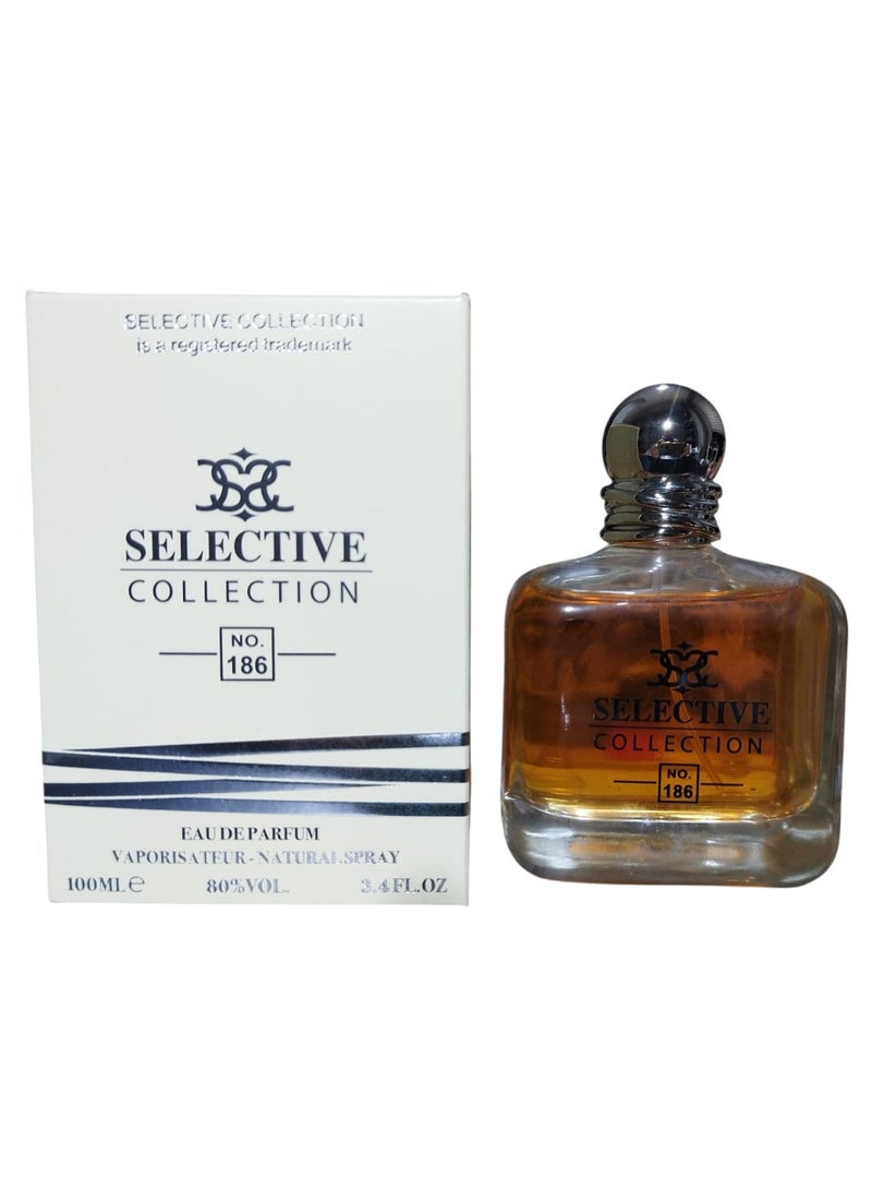 Selective Collection NO. 186 Eau De Parfum For Women - 100 ML