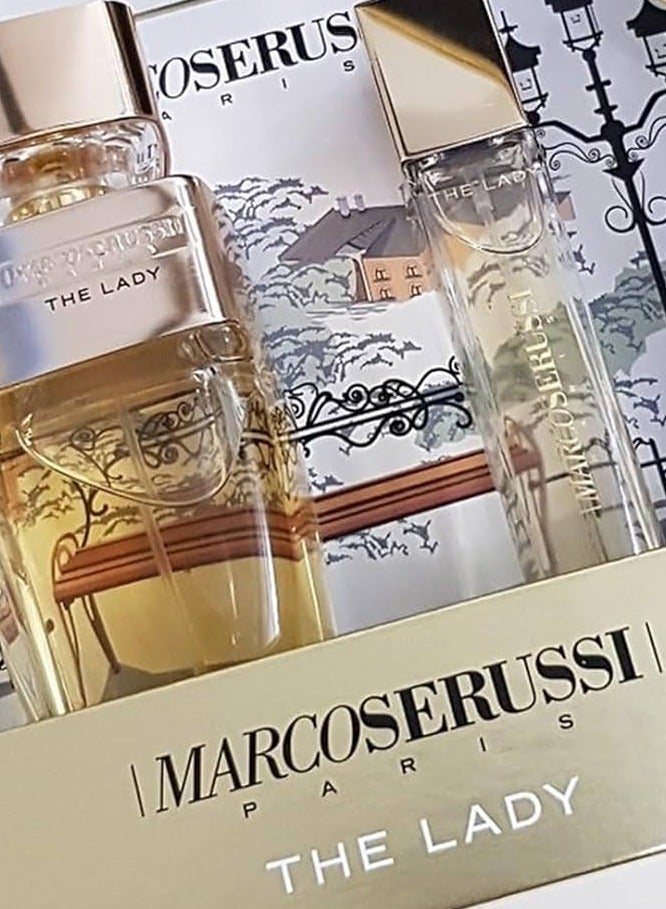 MARCOSERUSSI MARCO SERUSSI THE LADY EDP WOMEN 90ML + 20ML COFFRET - Image 3