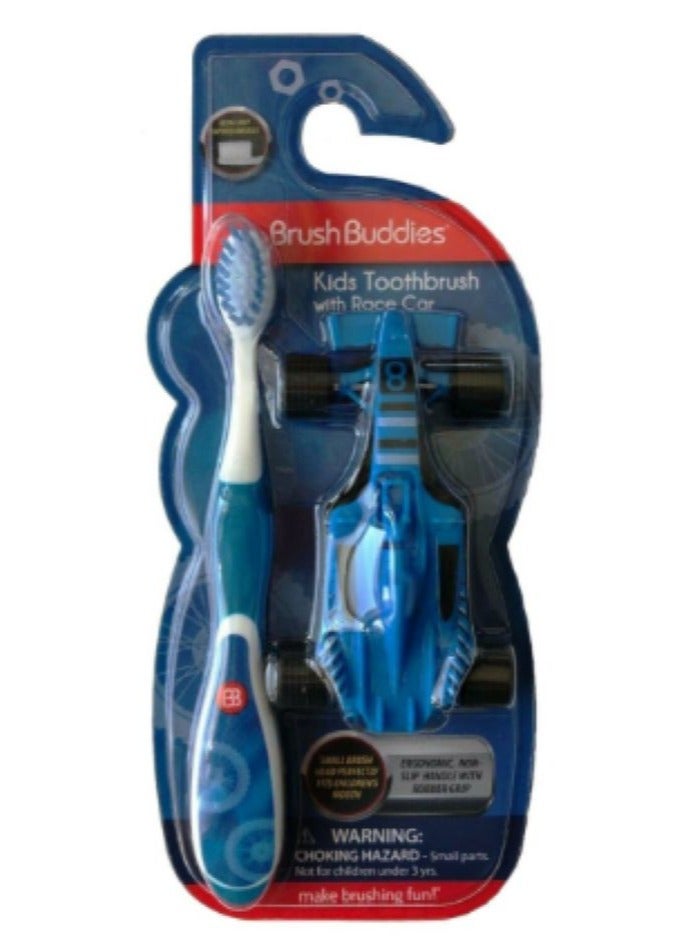 concord kids tooth brush with baby toy Blue