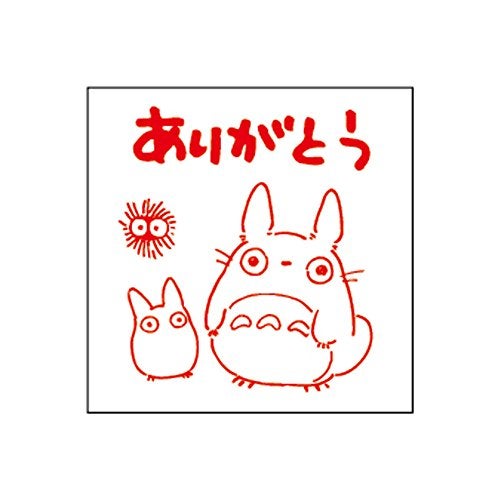 Beverly Ghibli Stamp My Neighbor Totoro Thank You SG-042AA - Image 2