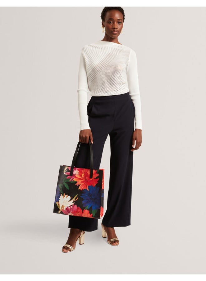 Ted Baker PRINTED DAHLIA LARGE ICON BAG - Image 4
