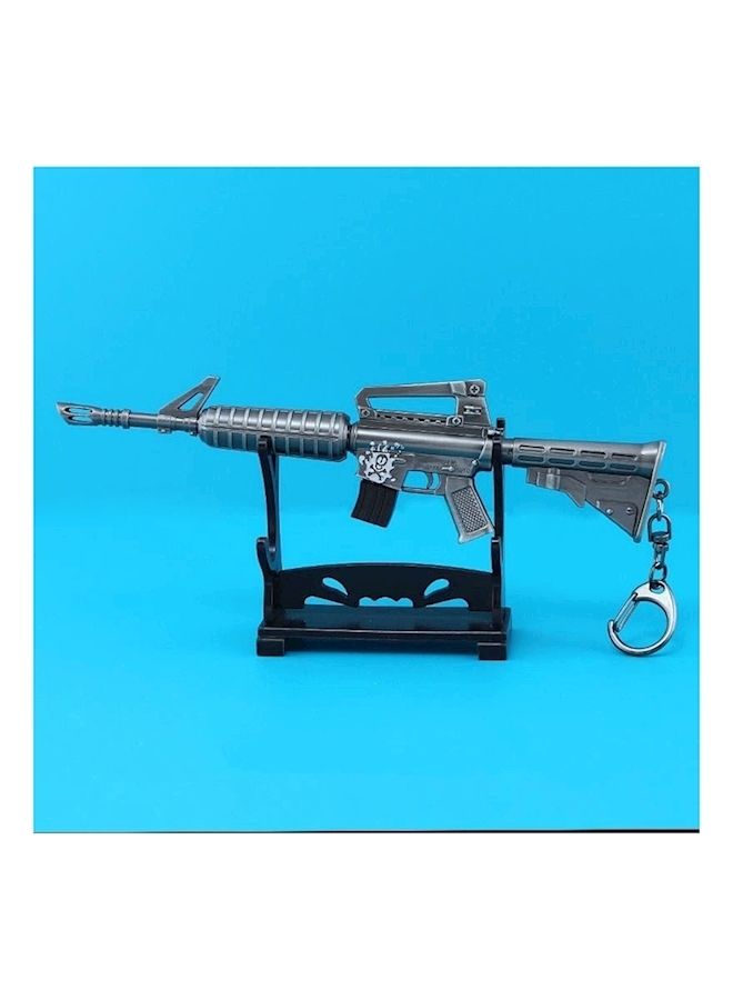 NIBEMINENT Fortnite Peripheral M4 Assault Rifle Model Key Chain - Image 3