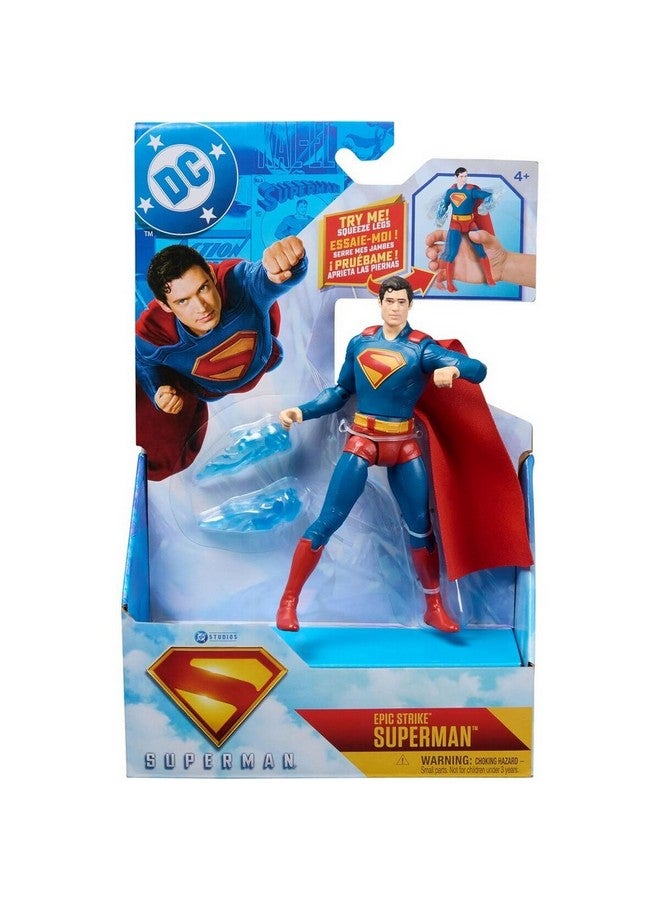 سبن ماستر مجسم شخصية سوبرمان فيلم إيبك سترايك باتل أتاك أزرق وأحمر 15 سم SDC6073319 - Image 2