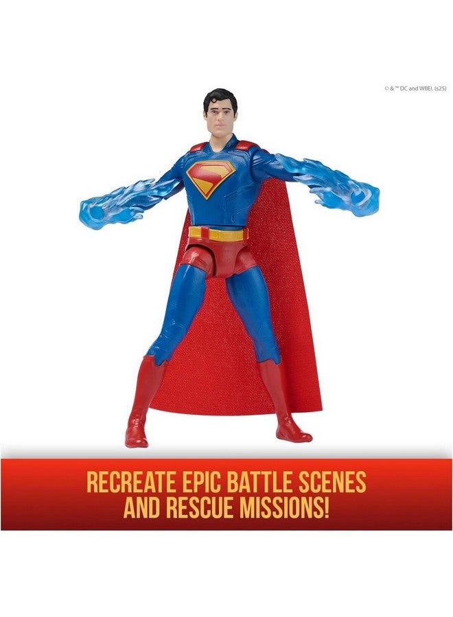 سبن ماستر مجسم شخصية سوبرمان فيلم إيبك سترايك باتل أتاك أزرق وأحمر 15 سم SDC6073319 - Image 5