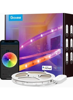 Govee Govee RGBIC Alexa LED Strip Light, 5m Smart WiFi App Control, Alexa and Google Assistant Compatible, Music Sync LED Lights for Bedroom, Living Room Model: H619A  - Image 1