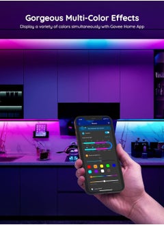 Govee Govee RGBIC Alexa LED Strip Light, 5m Smart WiFi App Control, Alexa and Google Assistant Compatible, Music Sync LED Lights for Bedroom, Living Room Model: H619A  - Image 4
