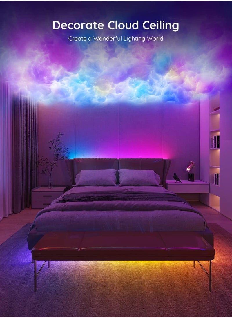 Govee - Govee RGBIC Alexa LED Strip Light, 5m Smart WiFi App Control, Alexa and Google Assistant Compatible, Music Sync LED Lights for Bedroom, Living Room Model: H619A - Image 1