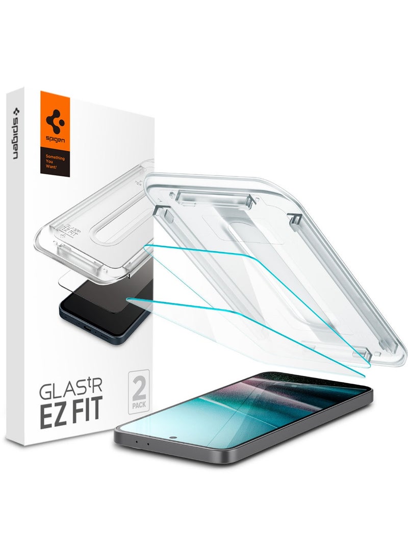 Spigen GLAStR EZ Fit for Samsung Galaxy A36 5G Tempered Glass Screen Protector [2 PACK] with Easy Install Tray  - Image 1