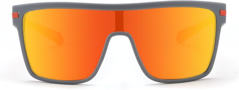 فيسيدي TR90 نظارات شمسية رياضية مستقطبة كبيرة مربعة UV400 B0104 - Image 2
