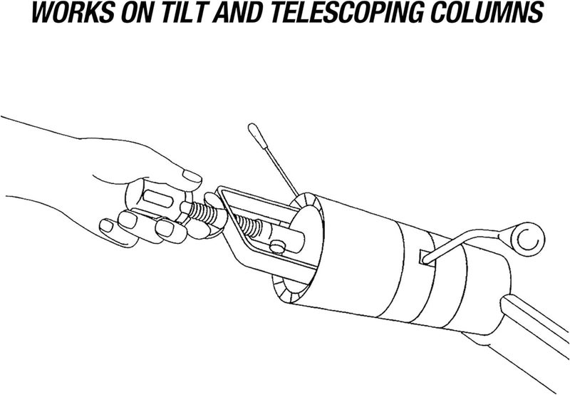 OEMTOOLS 25134 Steering Wheel Lock Plate Remover, Standard Yoke - Image 5