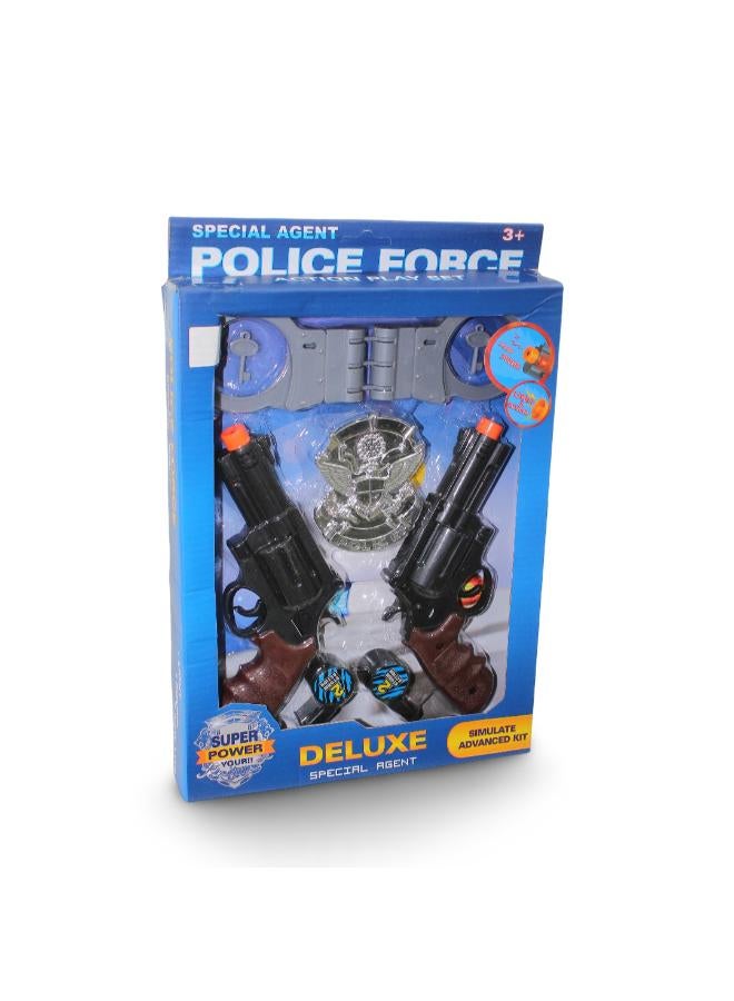 OKO Deluxe Police Force Action Play Set – 2 Guns - Image 1