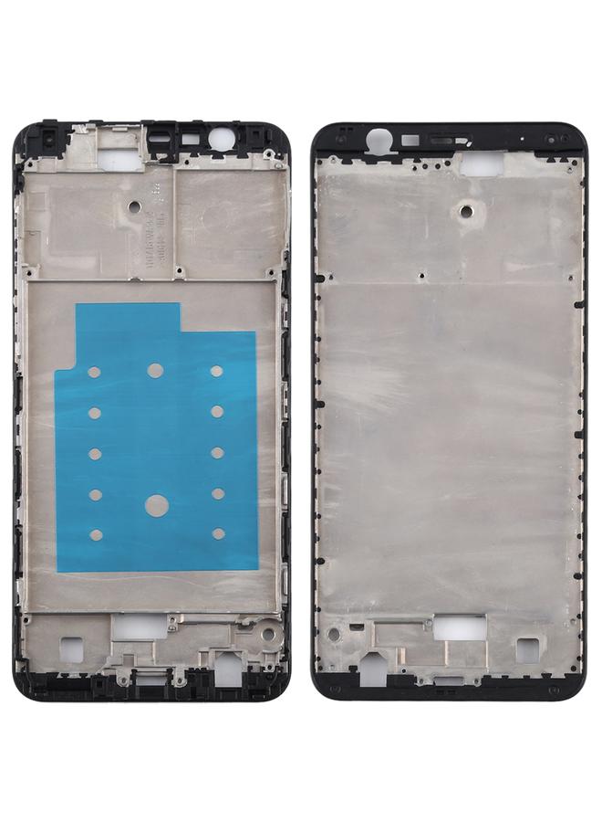 erorex Front Housing LCD Frame Bezel Plate for Huawei Honor 7X(Black) - Image 1