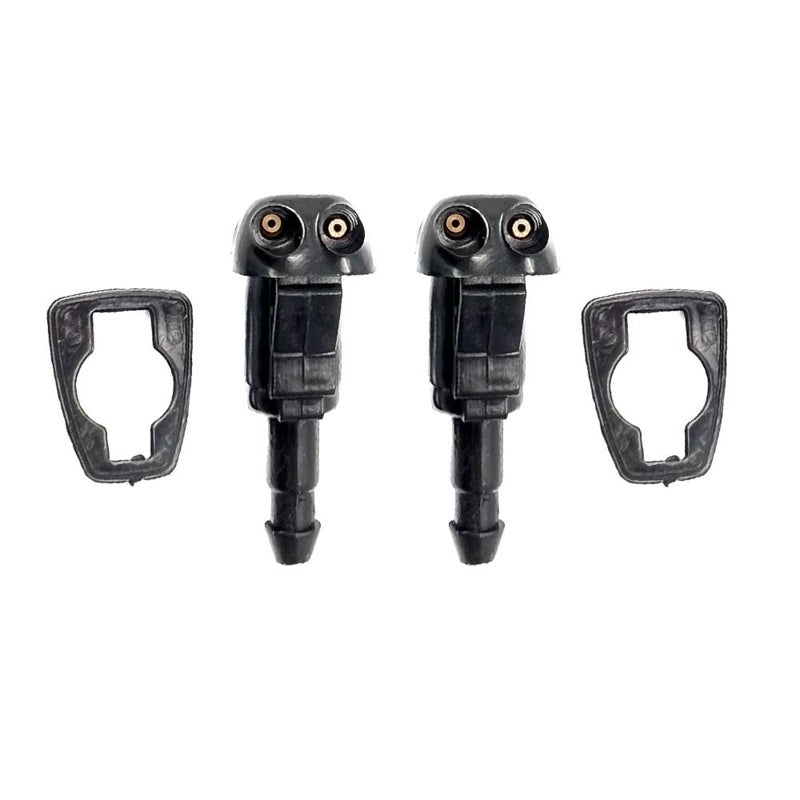 DEVMO 2pcs Front Windshield Washer Nozzles Compatible with 9908 Corolla9701 Camry0510 Tacoma0005 Echo 85381AA010Spray Jet Kit - Image 2