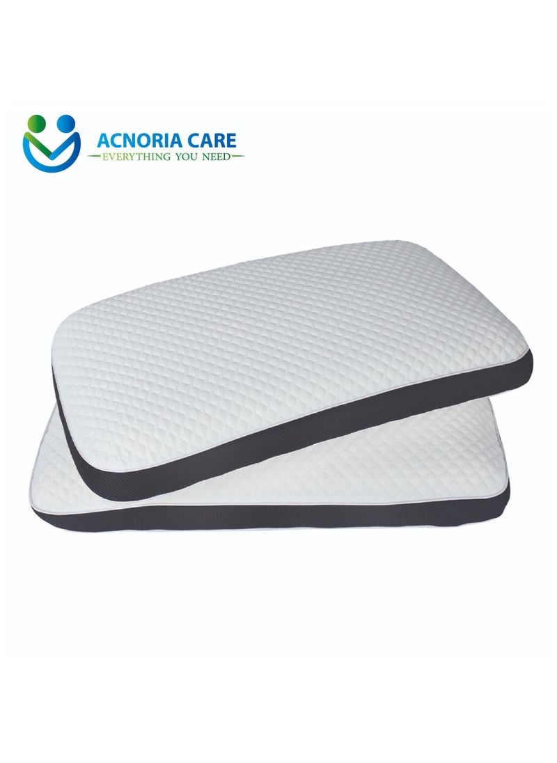 ACNORIA CARE A Medical Sleeping Pillow Made Of Memory Foam To Protect The Neck Soft And Comfortable, Suitable For Bedrooms - From Acnoria Care - Size 60 * 40 * 13 cm  - Image 4