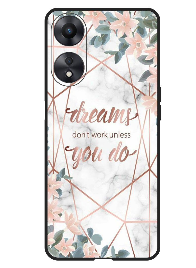 Theodor Protective Case Anti Scratch Shock Proof Bumper Cover For Oppo A1 5G Dreams - Image 1