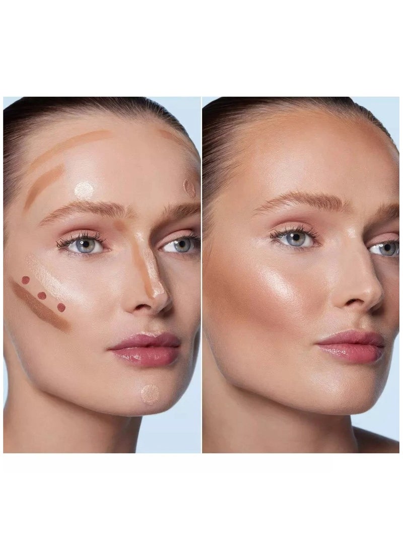 Elf Hello Glow Contour Beauty Wand medium tan - Image 2