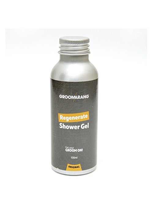 Groomarang - Original Regenerate Shower Gel Refresh & Energise 100% Natural Skin Care Organic & Vegan 100ml - Image 1