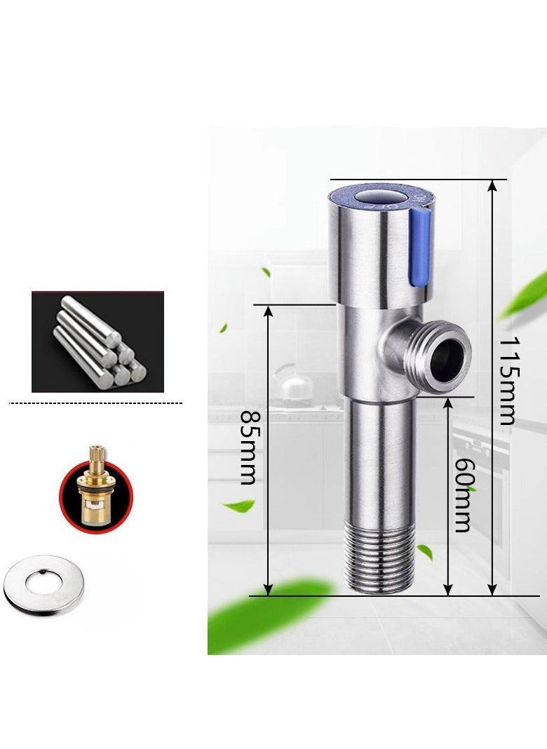 EBMINI - Household One In Two Out Three Way Four Point Valve Stop Water Valve Triangle Valve - Image 1