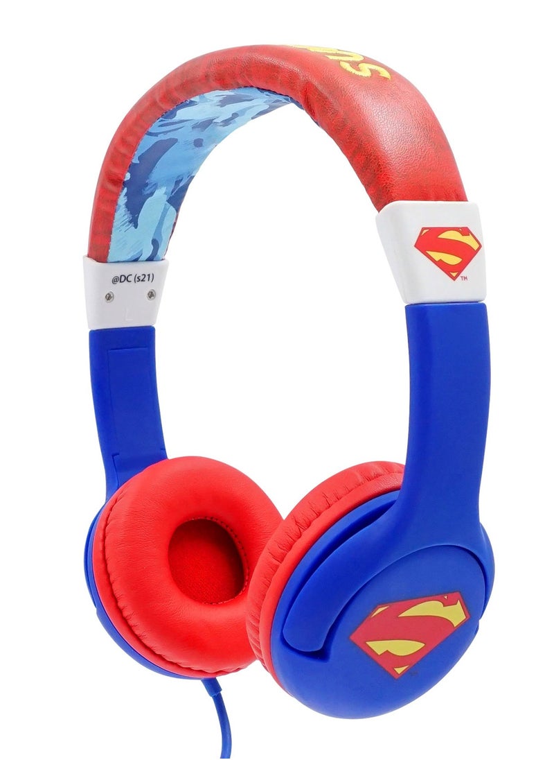 TOUCHMATE SUPERMAN Kids Wired Headphone with Mic  - Image 2