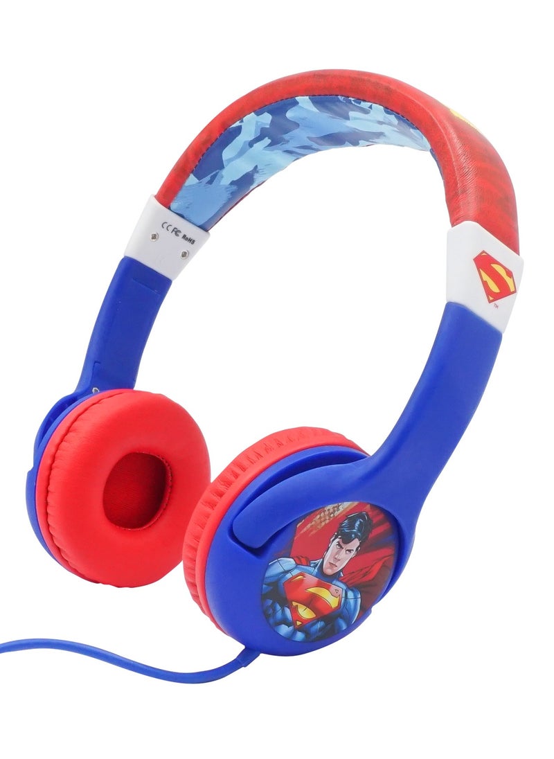 TOUCHMATE SUPERMAN Kids Wired Headphone with Mic  - Image 5