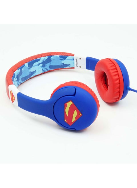 SUPERMAN Kids Wired Headphone with Mic