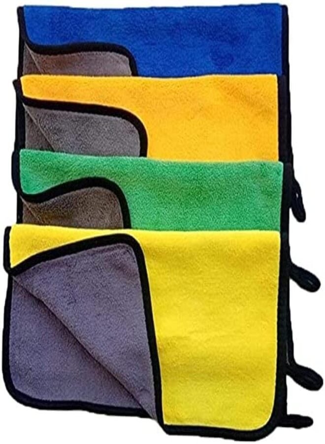 Microfiber towels 2 pieces, size 25*35 cm (Multicolour)