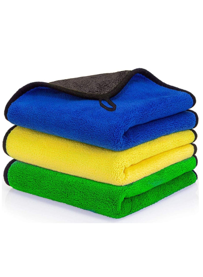 Microfiber towels 2 pieces, size 25*35 cm (Multicolour)