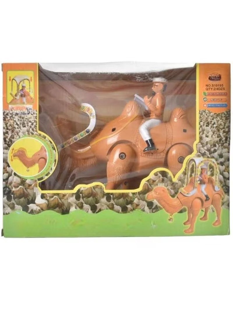 Rally - Battery Operated Camel Model Toy with Lights and Sound - Fun and Interactive Experience for Kids with Realistic Details and Simulated Sounds - Model S10195 - Image 1
