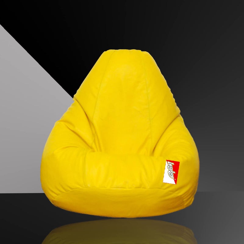LAZYBAG Bean Bag Chair Furniture for Kids XXXXL Bean Bag Cover Playing Video Games or Relaxing for classrooms daycares Libraries or Work from Home Yellow 4XL Size - Image 2