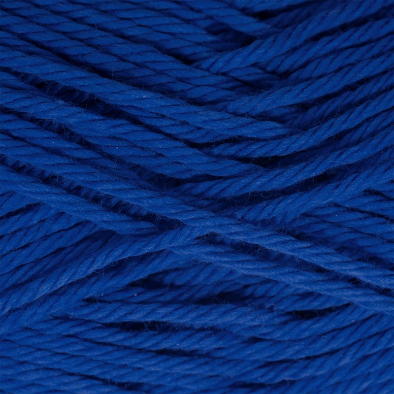 Estako Royal Cotton, 100% Mercerized Giza Cotton Yarn, Soft, Super Fino 1 for Crochet and Knitting 1.76 Oz (50g) / 137 Yrds (125m) (5077 - Royal Blue) - Image 2