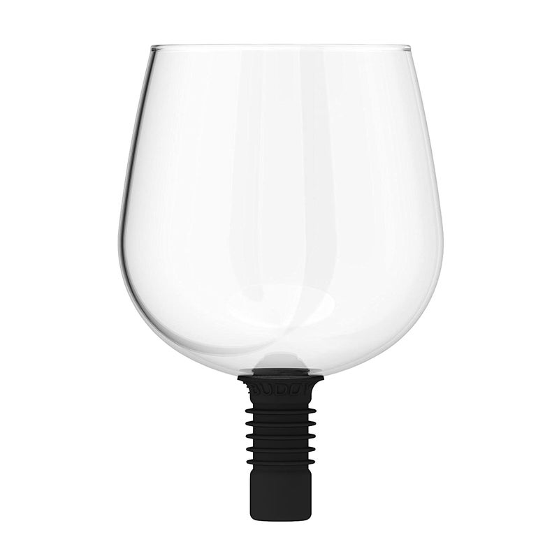 Guzzle Buddy The Ultimate Wine Glass, Decanter, Stopper, Cup, All-in-One, Safe & Easy Way to Enjoy Alcohol, Bar Accessories, Plug it and Chug it, Red or White - Image 1